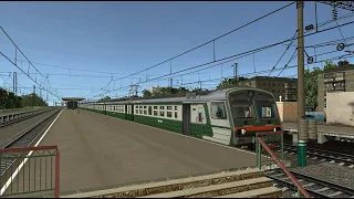 Trainz 12 | Казанский вокзал - Ипподром (47 км) на ЭД4М-0181