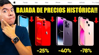 🔥 iPhone 15: Con su salida así BAJÓ el PRECIO de los ANTERIORES 📉