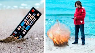 ¡El Control Remoto Funciona en La Vida Real / Explosiones en Slow Motion!