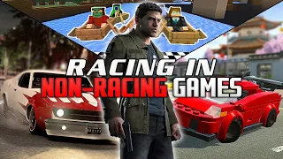 The World of Racing in Non-Racing Games #2