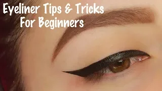 15 MUST TRY Eyeliner Hacks, Tips & Tricks For Beginners! | sheilaberemakeup ♡