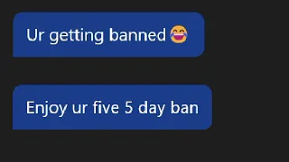 He tried to BAN my Xbox Account, he Failed...