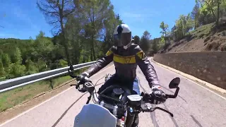 BMW RnineT - Ruta por la montaña (RODE wirelessPro) #Akrapovic #caferacer #motorbike #boxer