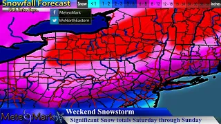 Blizzard Conditions Possible, Major Winter Storm Takes Aim on Northeast , Jan 17, 2019