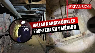 ASÍ ES el NARCOTÚNEL encontrado en la FRONTERA  de MÉXICO y EU | ÚLTIMAS NOTICIAS