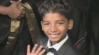 Adorable Lion star Sunny Pawar charms all at The Asian Awards