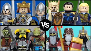I Built The Ultimate Fantasy War in Lego
