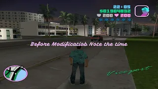 How to edit Time in Gta Vice City Main.scm editing Tut # 12