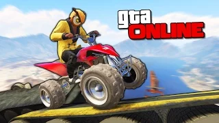 ПОТНЫЙ КВАДРОПАРКУР С ЛОВУШКАМИ И НЕВИДИМЫМИ ТЕКСТУРАМИ В GTA 5 ONLINE ( ГТА 5 ГОНКИ )