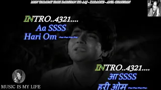 Man Tarapat Hari Darshan Ko Aaj Karaoke With Scrolling Lyrics Eng. & हिंदी