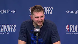 Luka Doncic after the "dogfight" of Game 3 vs the Thunder: "I need all the rest I can get"