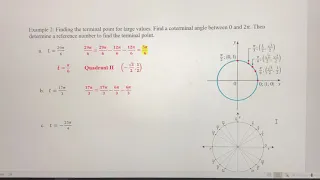 How To - Determining Terminal Points for Large Values of ‘t’