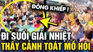 Đi chơi suối GIẢI NHIỆT, cô gái ra đến nơi thấy cảnh tượng TOÁT MỒ HÔI | Tin 3 Phút