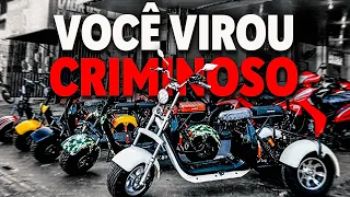 BRASIL: O País que PROÍBE MOTOS ELÉTRICAS..