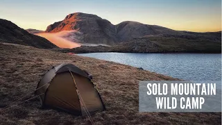 Solo Winter Mountain Camping in the Lake District with the Hilleberg Soulo
