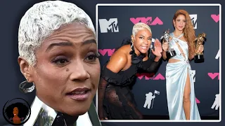 Tiffany Haddish Acts BIZARRE At VMAs After Being Served With ANOTHER Million-Dollar Lawsuit