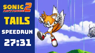 Sonic Advance 2 (Tails) Speedrun World Record - 27:31