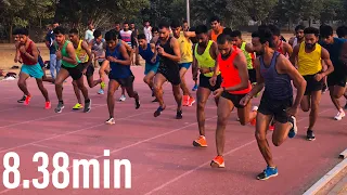 3000m National Athletes Trial Run | 8.38min