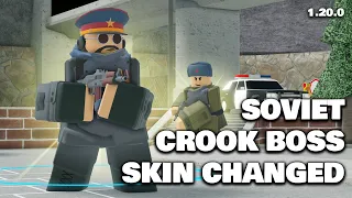 New Soviet Crook Boss Skin Gets Some Changes | TDS Update (Roblox)