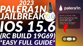 Palera1n Jailbreak iOS 15.6 RC | iOS 15.6 RC Jailbreak | Palera1n 15.6 Jailbreak | Full Guide | 2023