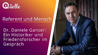 Referent und Mensch - Dr. Daniele Ganser