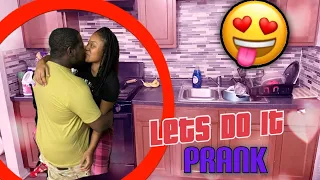 Lets Do It On The Kitchen Counter Prank On Wife😜😍 ( It Was Heated)