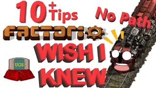 10+ Tips I Wish I Knew Factorio Trains Gameplay Guide (No Path and Signals)
