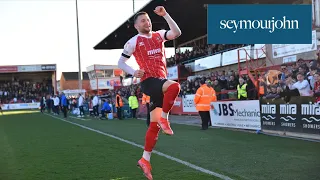 Highlights: Cheltenham Town 3-1 AFC Wimbledon - sponsored by Seymour John