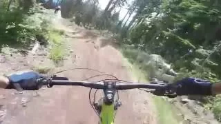 Mt. Washington Bike Park 2016.  Wizard to Back in Black