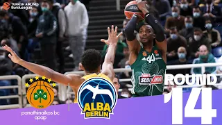 Panathinaikos routs ALBA! | Round 14, Highlights | Turkish Airlines EuroLeague