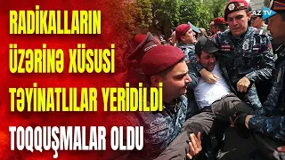 Ermənistandan Gürcüstan və İrana gedən yollar bağlandı: ABŞ səfirliyi yaxınlığına qoşun yeridildi