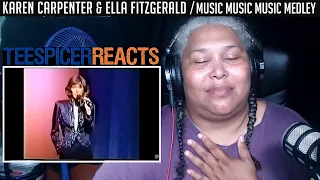 Karen Carpenter/Ella Fitzgerald Medley, recorded for "Music, Music, Music" | REACTION