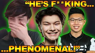 EACH PLAYER'S REACTION TO SYKKUNO'S INCREDIBLE RAZE PLAY WITH VALORANT PROS! | SYKKUNO VALORANT