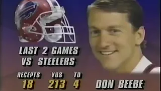 1992 -  AFC Divisional Playoff - Buffalo Bills at Pittsburgh Steelers