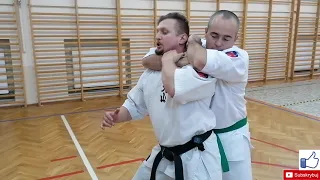 Trenuj Oyama Karate.  Techniki samoobrony cz.1