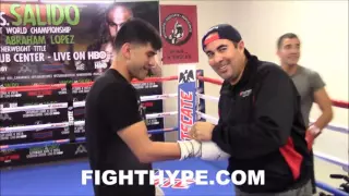 RONNY RIOS LOOKS FAST, SHARP AND EXPLOSIVE ON THE MITTS; READY FOR EFRAIN ESQUIVIAS