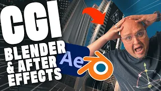 🔥Blender & After Effects CGI Tutorial |  💯FREE Masterclass!!! 🚀