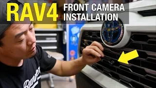 2019-2022 TOYOTA RAV4 Front Camera! COOL Feature! Installation and Demonstration