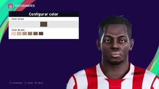 Face de EDWUIN CETRÉ eFootball PES 2021 PS4