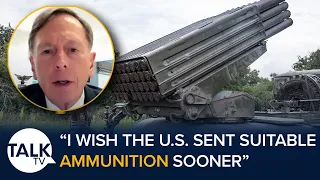 Former CIA Boss Tells Piers Morgan He Wishes America Sent Suitable Weapons To Ukraine Sooner