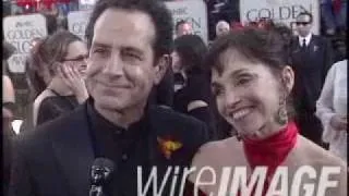 Tony Shalhoub + Brooke Adams @ GG 2004