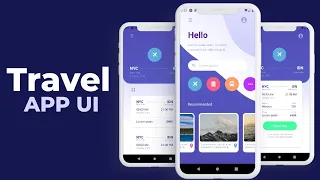 Travel App UI Using React Native - Speed Code