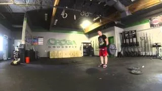 Squat Snatch - 1 TOUGH rep every 30sec x4 - Set 2 @ 185 lbs