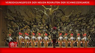 Vereidigungsfeier der Schweizergarde 06. Mai 2022