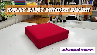 minder nasıl  dikilir basit kolay minder kılıfı nasıl dikilir