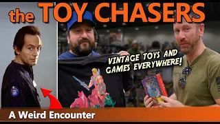 The Toy Chasers Ep 17 - Unbelievably WEIRD Celebrity Encounter at A Toy Show