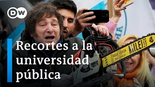 Política de austeridad de Milei impacta en las universidades argentinas