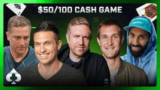 Brad Owen Plays $50/100/200 With Doug Polk, Johnnie Vibes & Andrew Neeme!