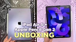 iPad Air 5 Unboxing! + Apple Gen 2 Pencil