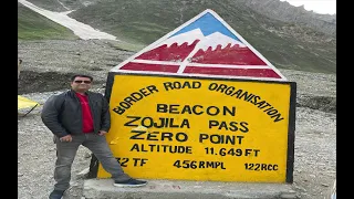 One of The Top 5 Most Dangerous Roads, ZoJila Pass, Sonamarg to Zero Point via Srinagar - Leh Road